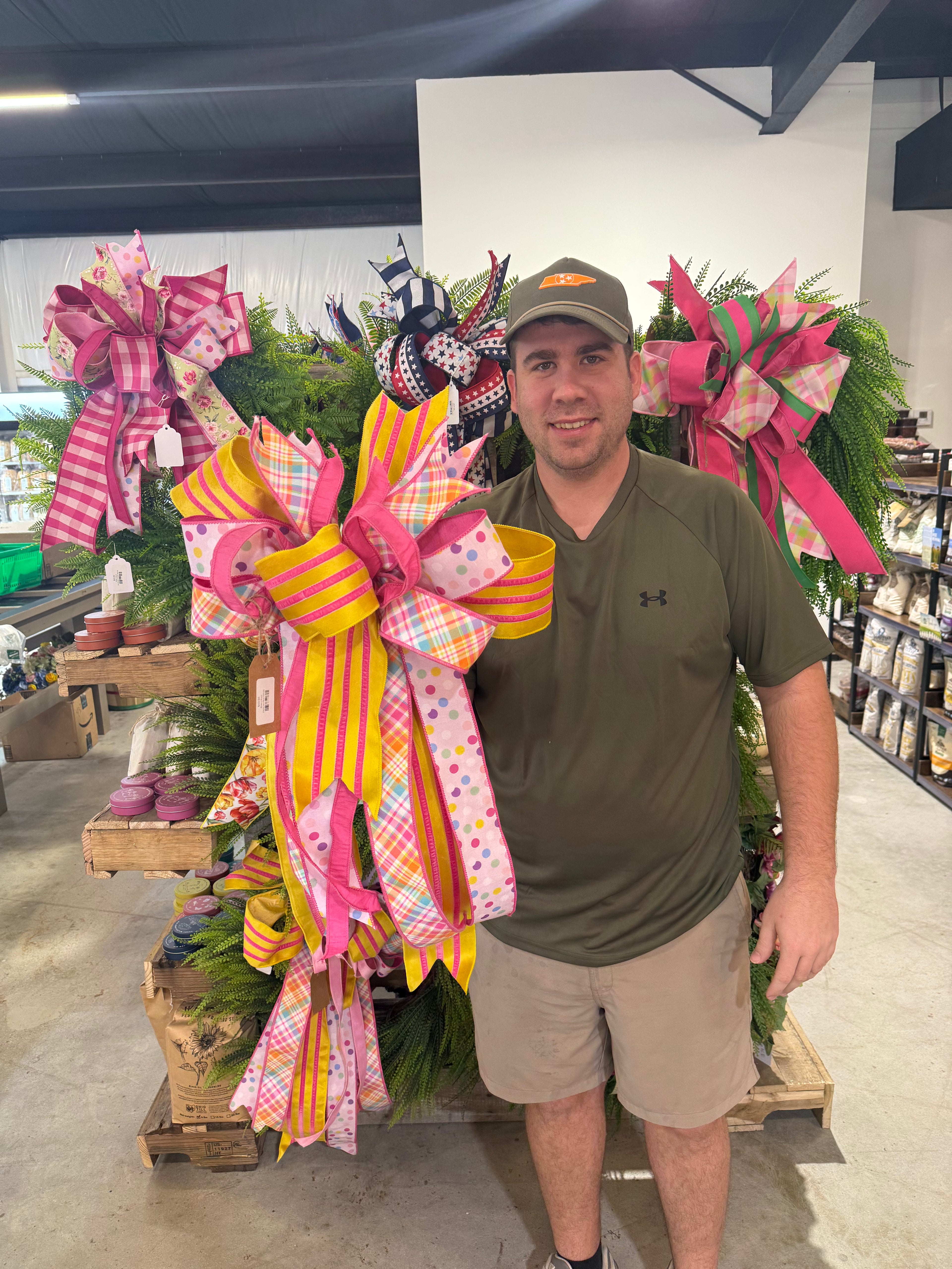Blake's Bows Yellow and Pink Spring mix