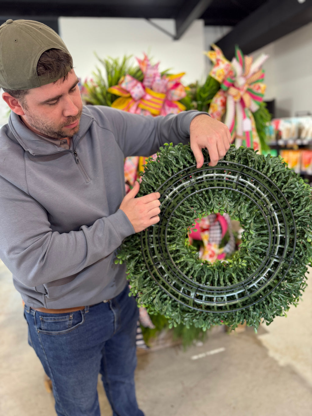 24" Boxwood Wreath