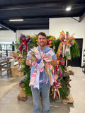 Blake's Bows - Blue/Green/Pink
