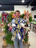 Blake's Bows - Yellow/Blue Floral