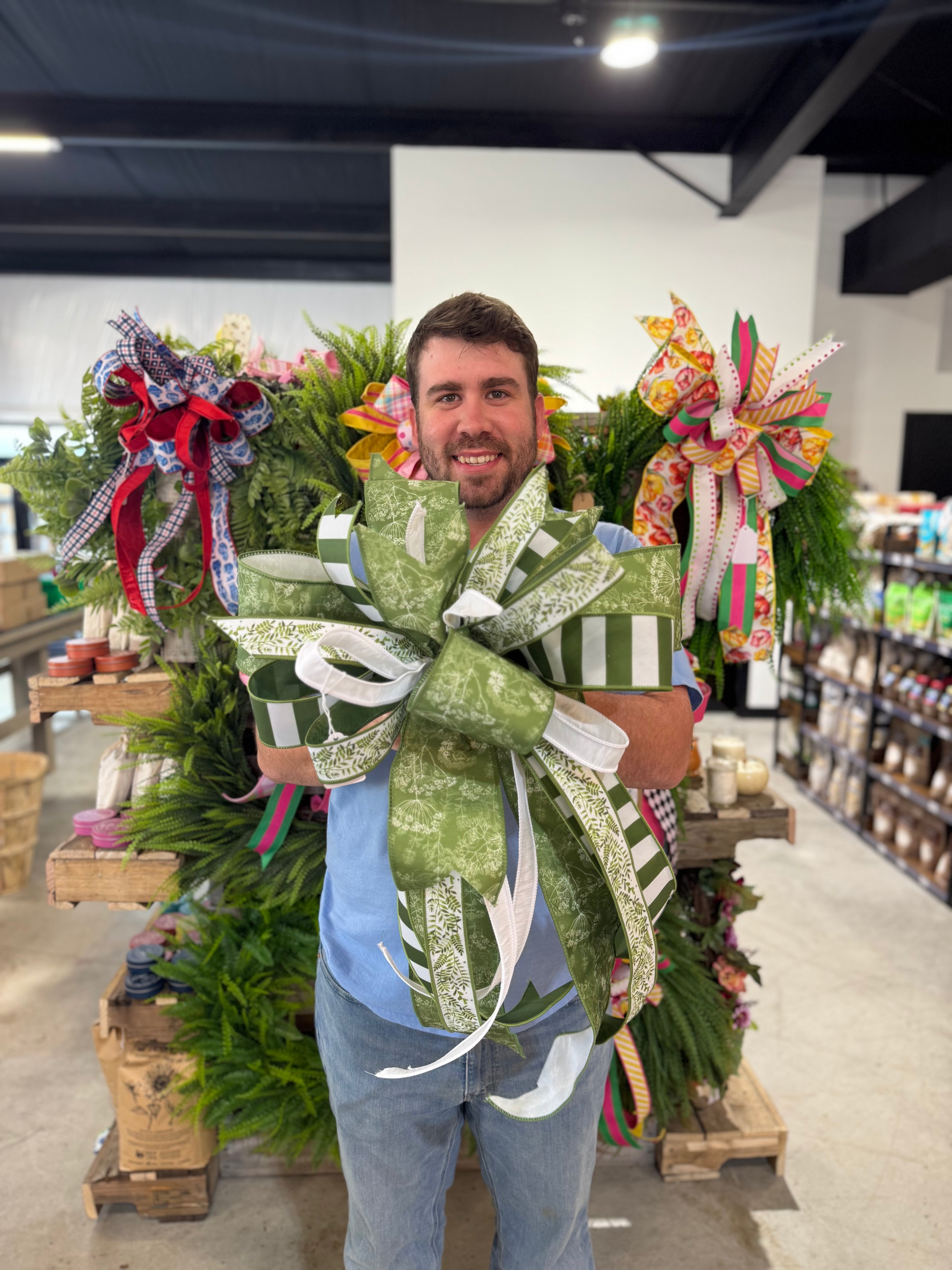 Blake's Bows - Green Fern Bow