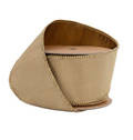 2 1/2" Wired Ribbon | Gold Dupion w/ Metallic-Fused Backing | 10 Yard Roll