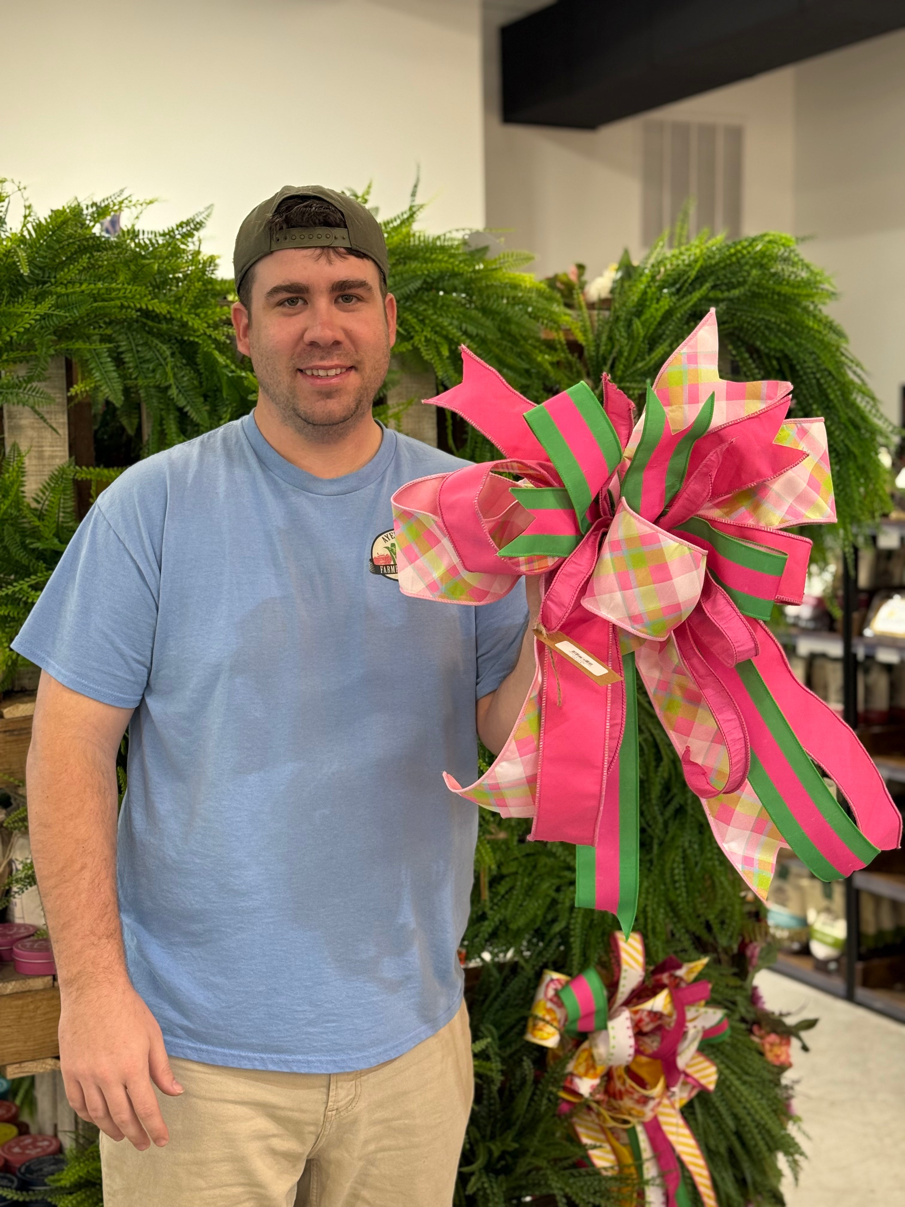 Blake's Bows Pink mixed Green